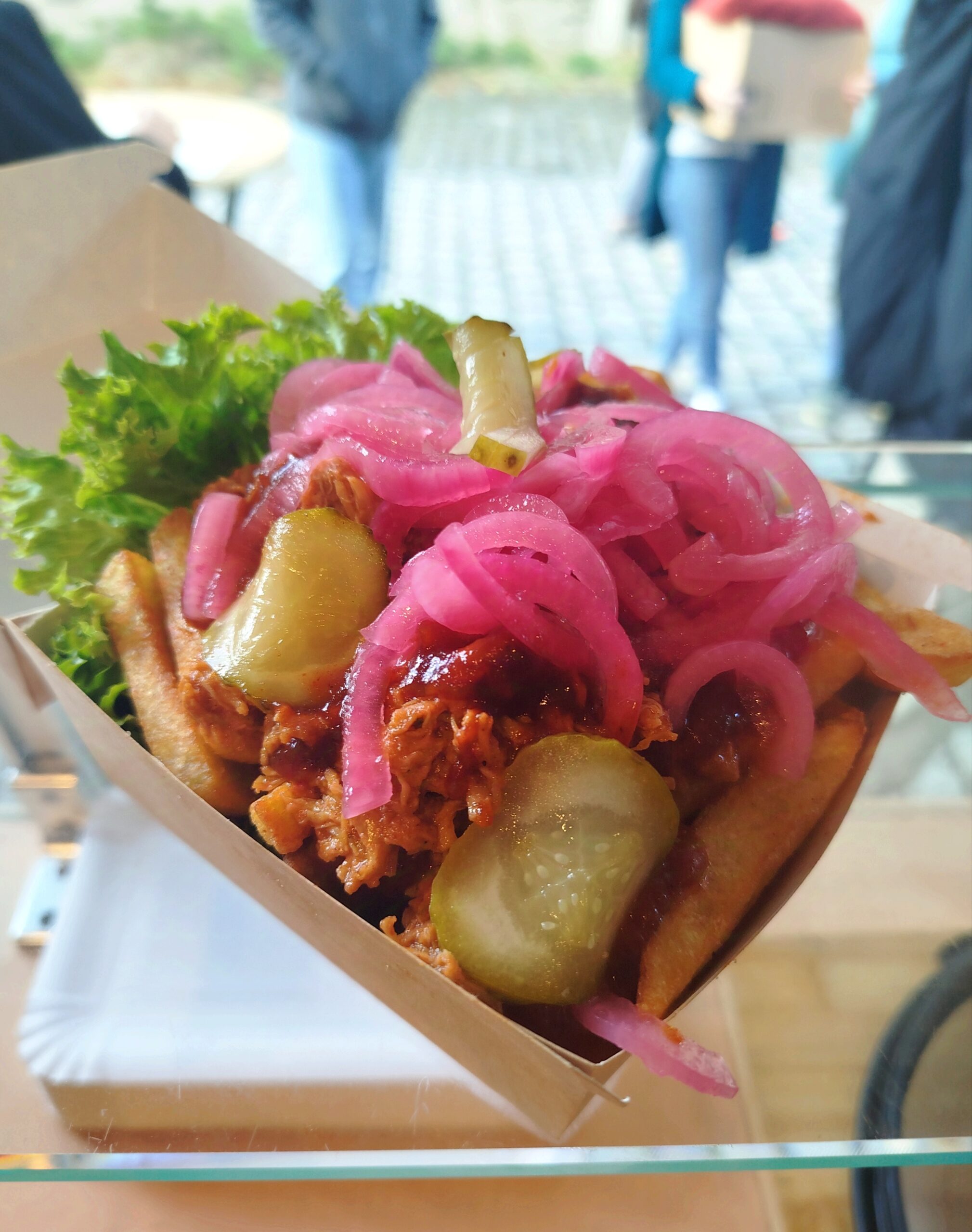 Pulled Chicken Pommes Catering Partyservice Detmold